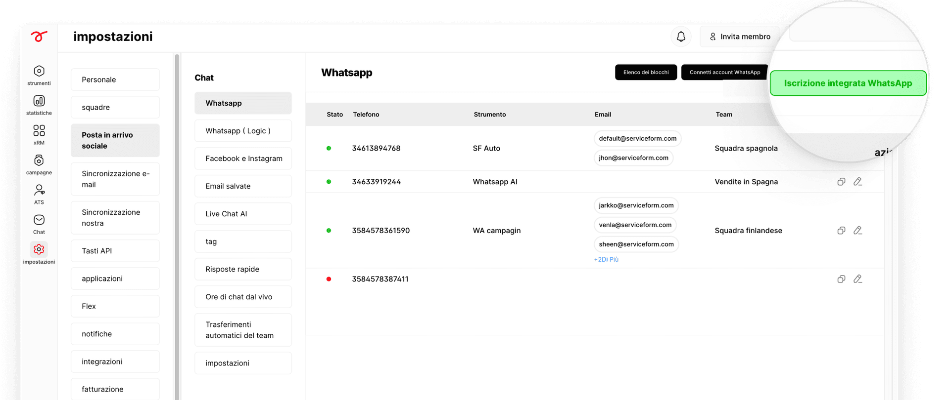 Whatsapin yksinkertainen käyttöönotto mobiilissa